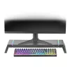 Mars Gaming MGS-ONE Zwart Chroma RGB Monitorstandaard Verstelbaar formaat Smartphone- en tablethouder Front-USB 2.0
