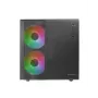 Mini Tower-pc Mars Gaming MC-400 Wit 2x 120mm frontventilatoren