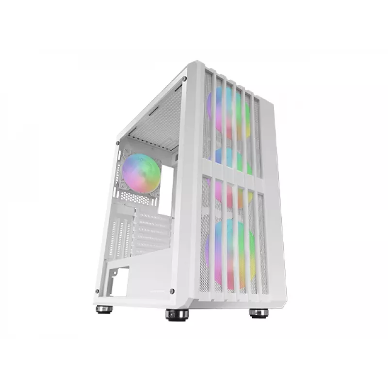 Mars Gaming MC-VAULTW Computerbehuizing Midi Tower Wit