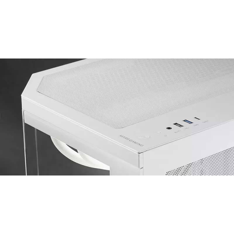 Mars Gaming MC-3TCOREMW Mini Tower Wit
