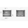 Computerbehuizing Mars Gaming MCXPSW mATX Wit