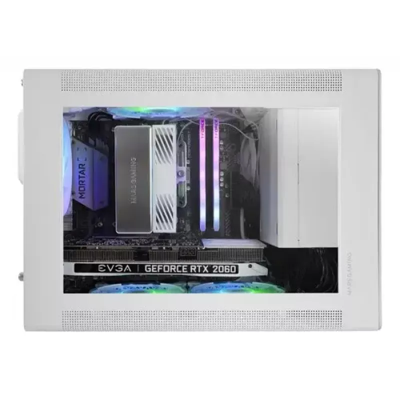 Computerbehuizing Mars Gaming MCXPSW mATX Wit