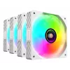 Mars Gaming MFSI4KITW Computerkoelsysteem Computerbehuizing Ventilator 12 cm Wit