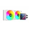 Mars Gaming ML-VISIONPRO240W Processor All-in-one-vloeistofkoeler 12 cm Wit 1 stuk