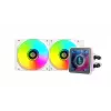 Mars Gaming ML-VISIONPRO240W Processor All-in-one-vloeistofkoeler 12 cm Wit 1 stuk