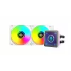 Mars Gaming ML-VISIONPRO240W Processor All-in-one-vloeistofkoeler 12 cm Wit 1 stuk