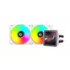 Mars Gaming ML-VISIONPRO240W Processor All-in-one-vloeistofkoeler 12 cm Wit 1 stuk