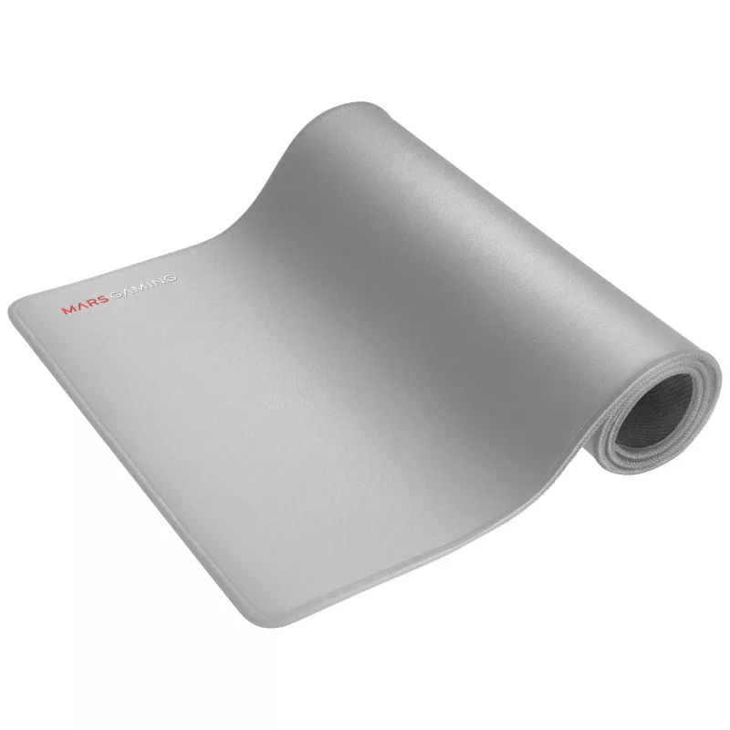 Mars Gaming MMPXLS zilver, XL muismat, dubbellaags, nanotextuur, 800x300x4mm