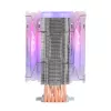 Mars Gaming MCPU66 triple ARGB CPU-koeler 6 heatpipes HCT TDP 220W 2 ventilatoren 12cm