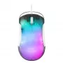Mars Gaming MMGLOW Chroma-Glow RGB gaming-muis spiegelafwerking ultralight 12800 DPI wit