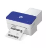 Thermische directe labelprinter HP HPKE100 203 x 203 DPI 127 mm/s bedraad USB wit/blauw