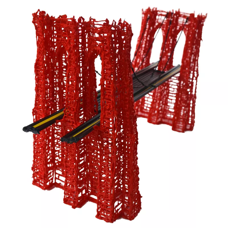 3Doodler kunststof 3D-printmateriaal FLX04-RED 3 mm rood