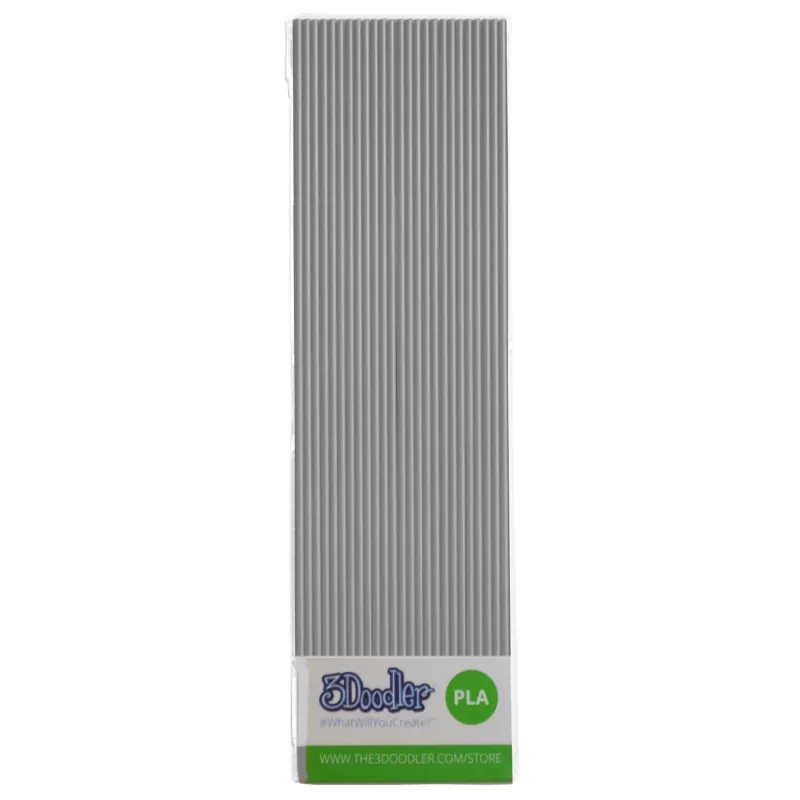 3D-printmateriaal 3Doodler PL10-ROBO polymelkzuur zilver 2 g 3 mm