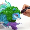 3D-printmateriaal 3Doodler PL10-ROBO polymelkzuur zilver 2 g 3 mm