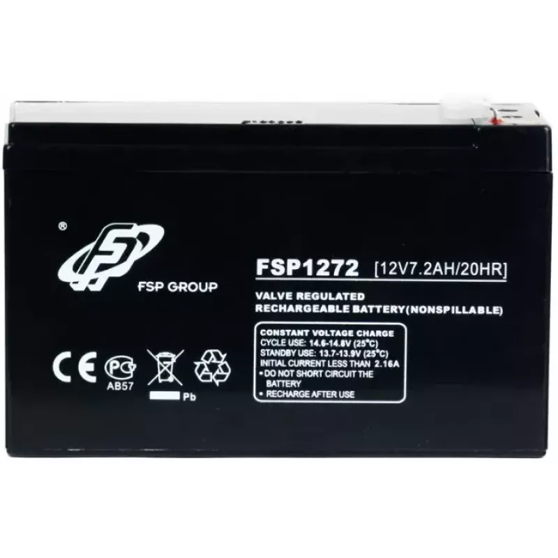 Batterij FSP 12V7Ah 12 V 7,2 Ah