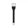 ITEC USB-C naar DisplayPort-adapter i-tec USB-C platte DP-adapter 4K/60 Hz, 0,11 m kabel, zwart