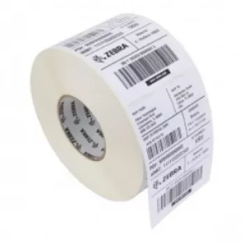 Zebra 8000T Void matte polyesteretiketten, zilver, 25 x 51 mm, 5000 etiketten (2 rollen)