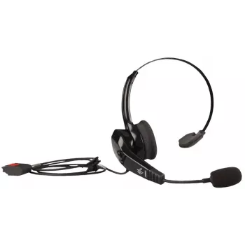 Zebra HS3100 headset draadloos nekband kantoor/callcenter Bluetooth zwart