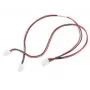 Zebra CBL-DC-393A1-02 stroomkabel zwart, rood 1 m