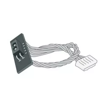 Voorpaneelkit voor Zebra ZD620D thermische printer – met labelopnemer, linerless-compatibel