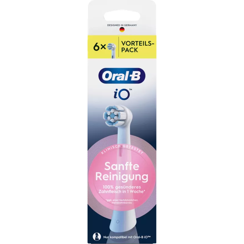 Oral-B tandenborstelkop 6 stuks wit