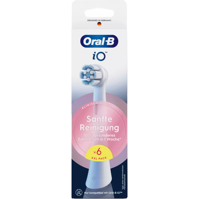 Oral-B tandenborstelkop 6 stuks wit