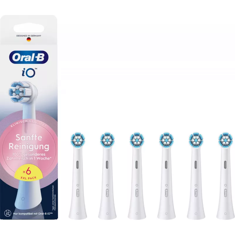 Oral-B tandenborstelkop 6 stuks wit
