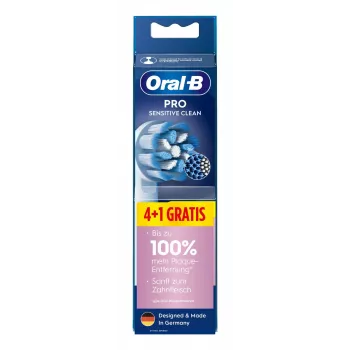 Opzetborstels Oral-B Pro Sensitive Clean 5 stuks wit extra zacht