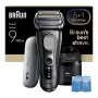 Foliescheerapparaat Braun Series 9 Pro+ 9675cc grijs zilver roestvrij staal