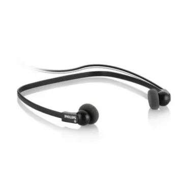Philips LFH0234 hoofdtelefoon bedraad nekband muziek zwart