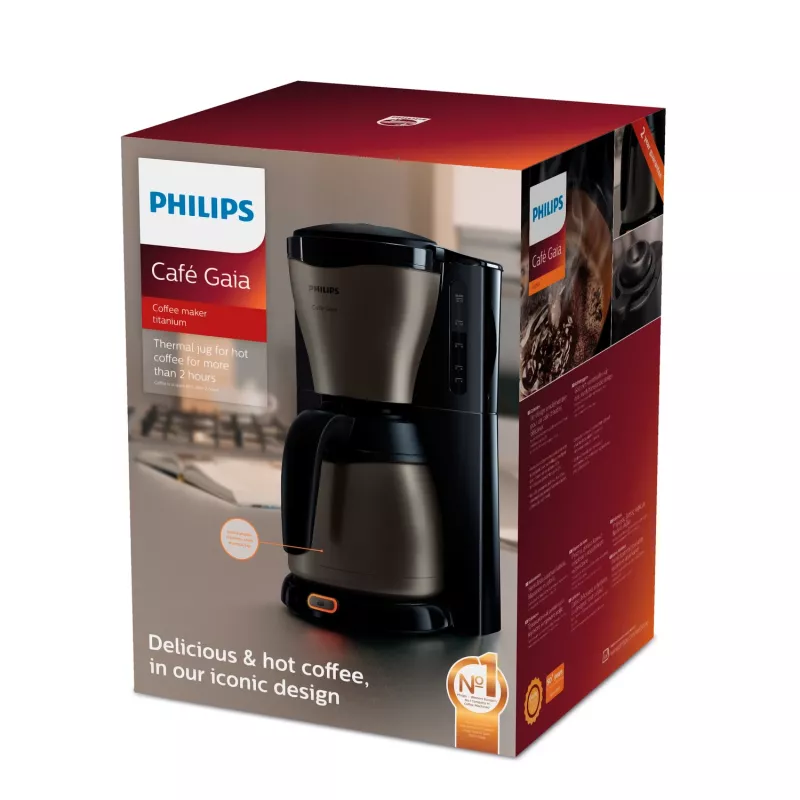 Philips Café Gaia Collection HD7547/80 koffiemachine filterkoffiemachine 1,2 L