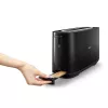 Philips Daily Collection HD2590/90 toaster – lange sleuf, zwart