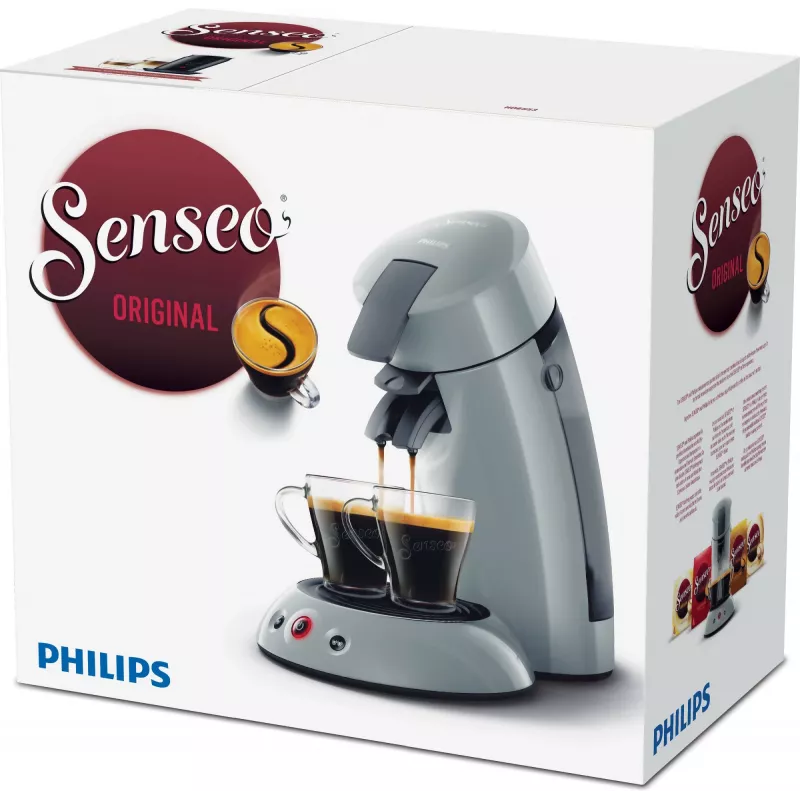 Senseo Original HD6553/70 koffiemachine – halfautomaat voor koffiepads, 0,7 l