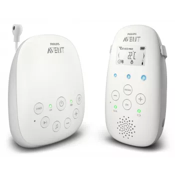 Philips AVENT SCD713/26 video-babyfoon 330 m grijs, wit