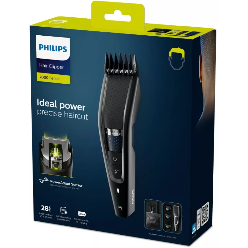 Philips 7000 serie Haartrimmer Serie 7000 HC7650/15 Wasbare haartrimmer