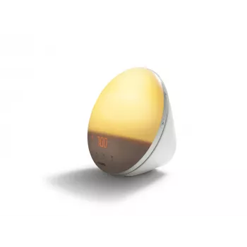 Wakkerwordlicht-wekker Philips HF3519/01 SmartSleep — zonsopgangsimulatie, 5 geluiden, wit, 199 × 146 × 192 mm