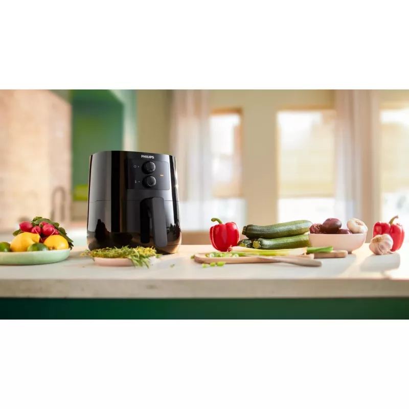 Philips 3000 serie HD9200/90 Airfryer L, heteluchtfriteuse, 4,1 L, 0,8 kg, Rapid Air, 80 °C, 200 °C