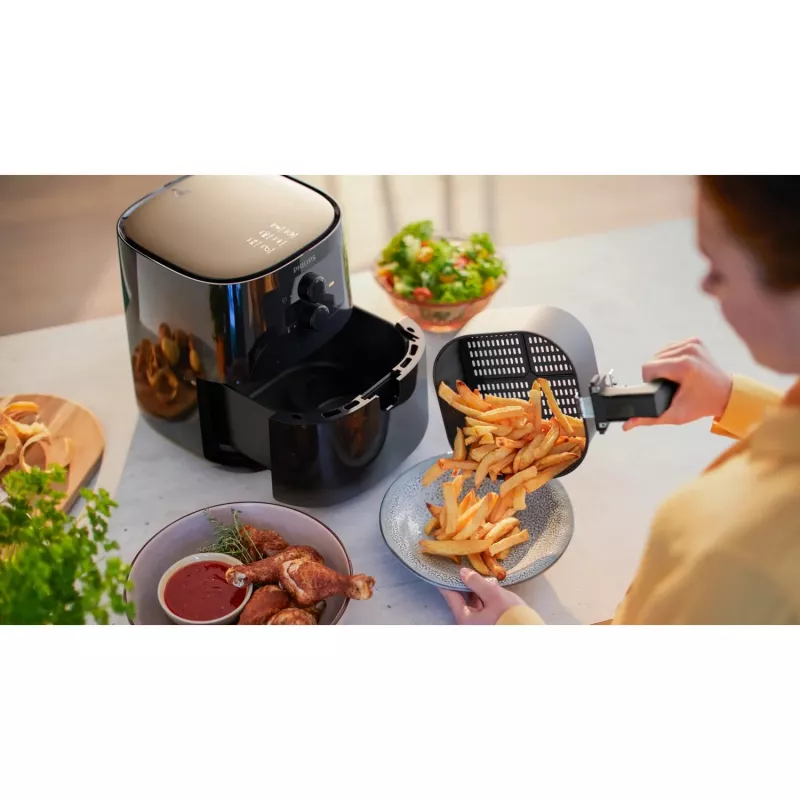 Philips 3000 serie HD9200/90 Airfryer L, heteluchtfriteuse, 4,1 L, 0,8 kg, Rapid Air, 80 °C, 200 °C