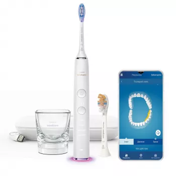 Philips Sonicare DiamondClean Smart DiamondClean Smart HX9917/88 elektrische sonische tandenborstel met 2 accessoires en app