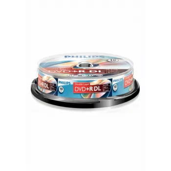 DVD+R DL Philips DR8S8B10F/00 8,5 GB 10 stuks