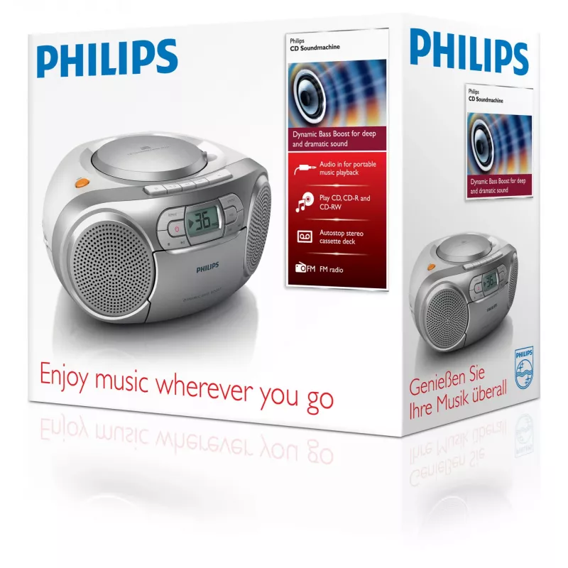 Draagbare cd-speler Philips AZ127/12