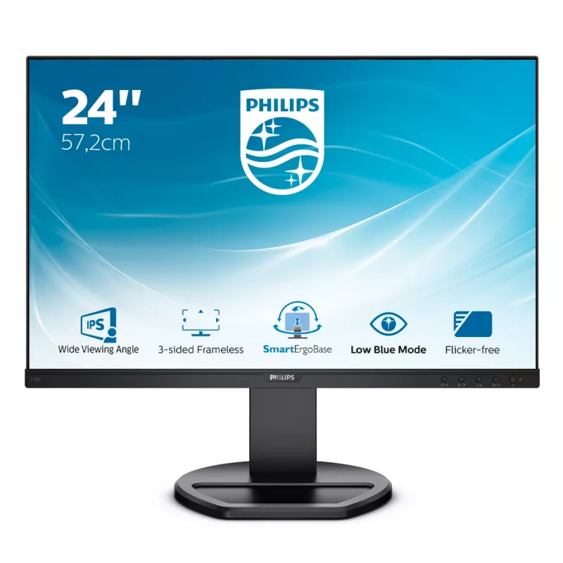 Philips 230B8QJEB/00 computermonitor 57,1 cm (22,5 inch) 1920 x 1200 pixels WUXGA LED zwart