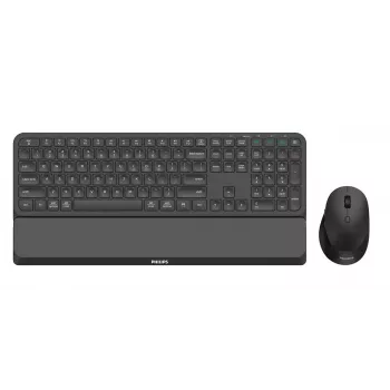 Philips 6000-serie SPT6607B/31 toetsenbord muis inbegrepen universeel RF draadloos + Bluetooth zwart