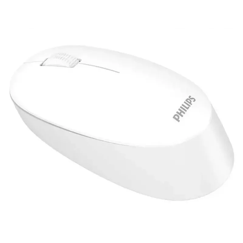 Draadloze dubbelhandige optische muis Philips SPK7307WL/00 — RF draadloos, 1600 DPI, 3 knoppen, wit