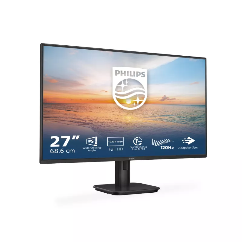 Philips 1000-serie 27E1N1100A/01 computermonitor 68,6 cm (27 inch) 1920 x 1080 pixels Full HD LCD zwart