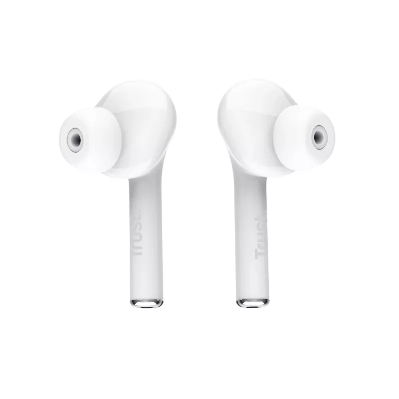 Trust Nika headset True Wireless Stereo (TWS) in-ear gesprekken/muziek wit