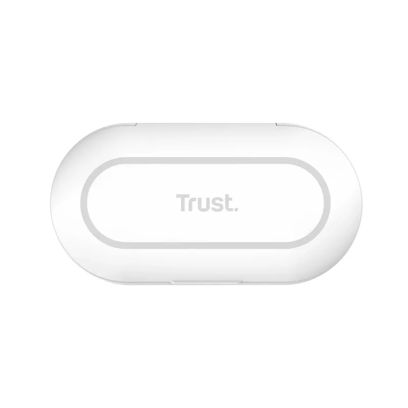 Trust Nika headset True Wireless Stereo (TWS) in-ear gesprekken/muziek wit