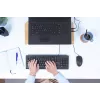 Trust Primo toetsenbord universeel USB AZERTY Belgisch zwart