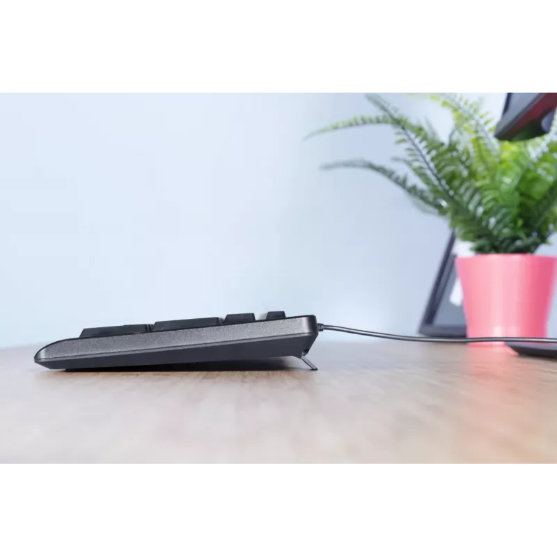Trust Primo toetsenbord universeel USB AZERTY Belgisch zwart
