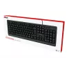 Trust Primo toetsenbord universeel USB AZERTY Belgisch zwart